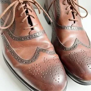 Rockport Adiprene by Adidas Mens Brown Leather Dress Shoes Size 12 Rockport Adiprene By Adidas Men main image 4